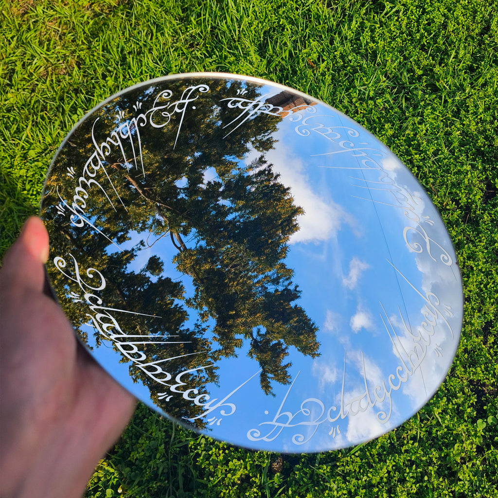 Elvish Inscription Acrylic Mirror