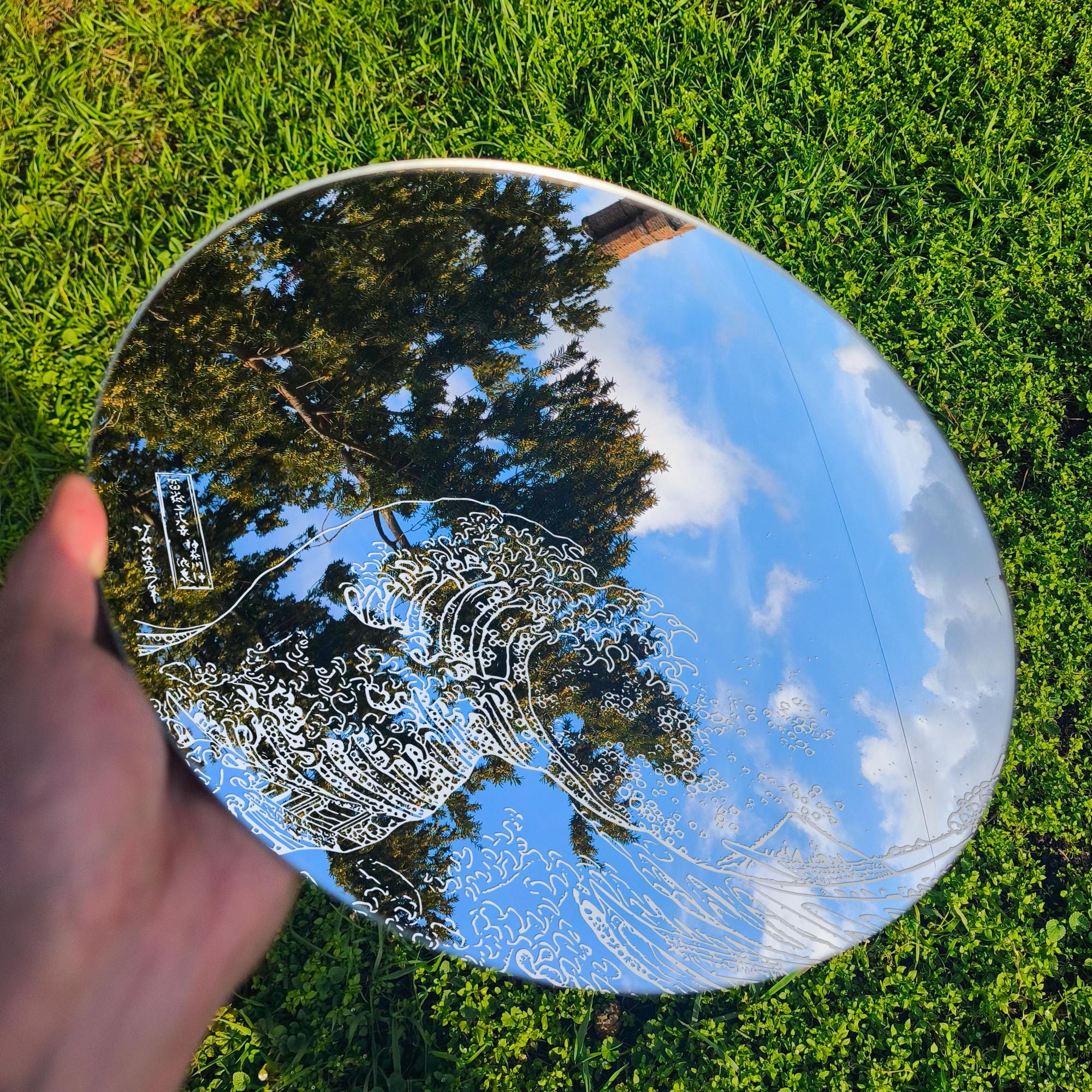 Japanese Wave Mirror