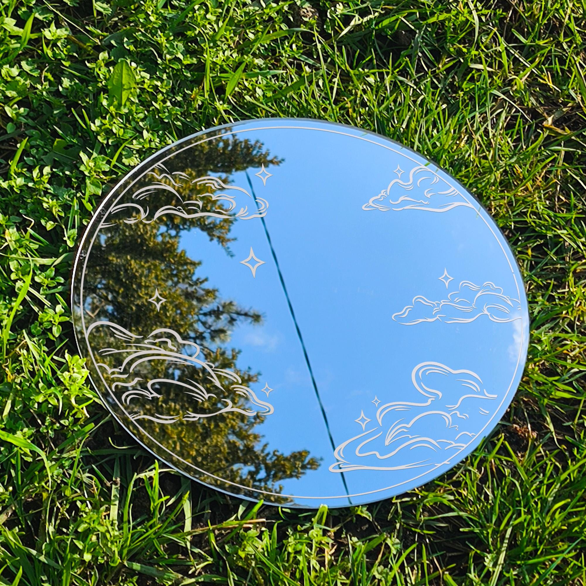 Celestial Clouds Mirror