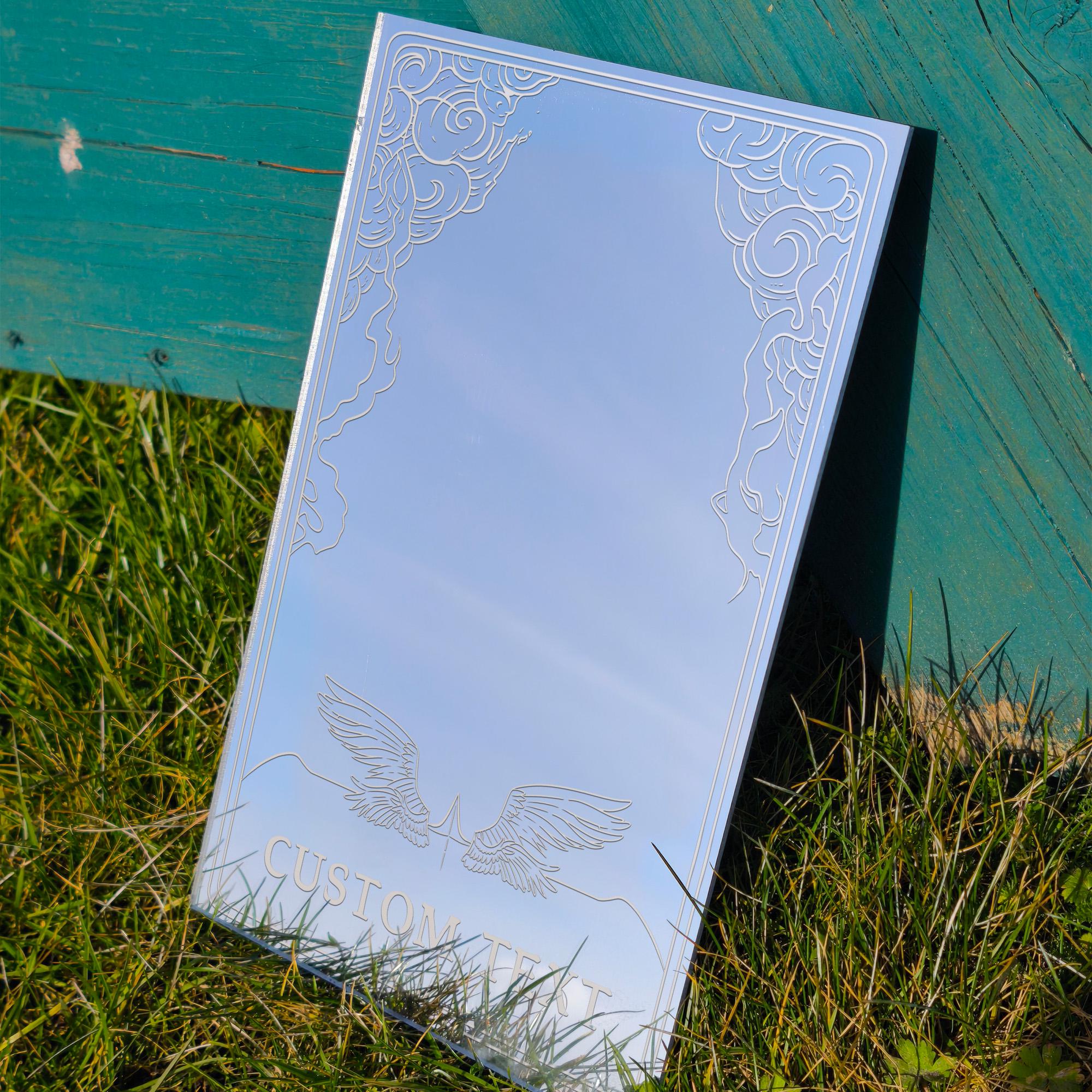 Mystic Arcana Reflections Acrylic Engraved Wall Art Spiritual Gift Divine Symbolism